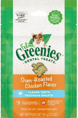 Greenies chicken cat treat